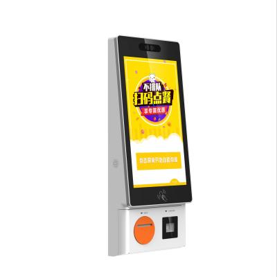 China 21.5 23.8 27 Inch Self Service Ordering Kiosk For Fast Food McDonald'S KFC Supermarket for sale