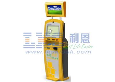 China Digital Self Check In Kiosk 17 inch For Human Resources Application for sale