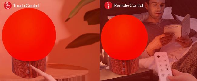 Night light functionality demonstration