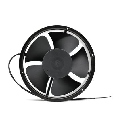 China Black 640CFM 68W DC Axial Cooling Fan , 48 Volt DC Cooling Fan Brushless for sale