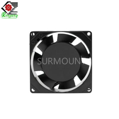 China 80x80x38mm 110V Industrial Axial Flow Fan With Shaded Pole Induction Motor for sale