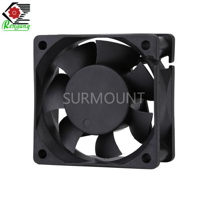 China Black High RPM 60mm Cooling Fan Sleeve Bearing With CE Approval for sale