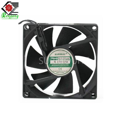 China 80mm Free Standing EC Axial Fans Square shape With 7 Impellers for sale