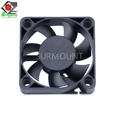 China 7000 RPM 40mm Computer Cabinet Cooling Fan Heat Dissipation Black for sale