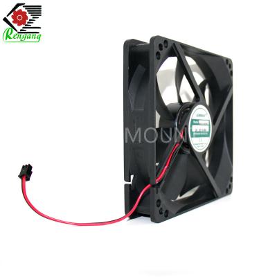 China 10.8W 120x120x25mm Computer Cabinet Cooling Fan With Ball Bearing for sale