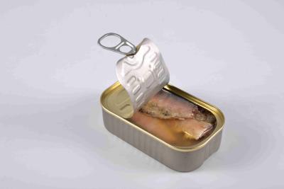 Chine Le bas sodium délicieux a mis en boîte des poissons de sardine en sauce d'huile/tomate végétale à vendre