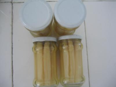 Cina Alto valore nutrizionale dell'asparago bianco inscatolato tutto a bassa percentuale di zucchero e grasso in vendita