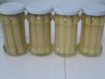 China Healthy Canned White Asparagus Spears / Fresh Green Asparagus In Glass Jar for sale