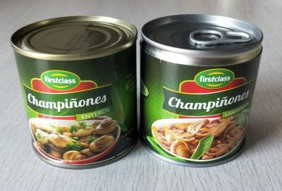 China 184G Canned Champignon Mushroom Canned Fresh Mushrooms Slices / Pieces And Stems for sale