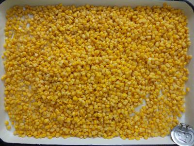 China A9 Tin Vacuum Pack Net 2125g Whole Sweet Corn Kernel From China for sale