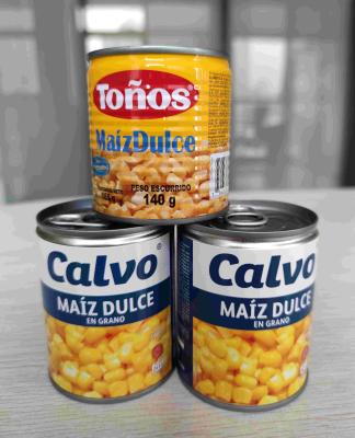 中国 新しいトウモロコシを缶詰にする非0%の混和GMO 184g 425g 販売のため