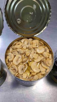 China Rebanada conservada sabor salado de la seta del champiñón en venta
