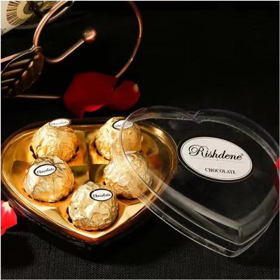 China T5 Heart Wafer Ball Coated Chocolate 5PCS for sale