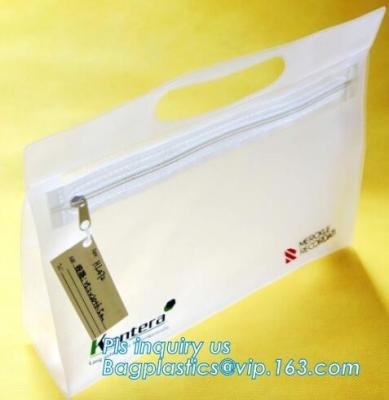 Китай портмоне сумки сетки макияжа косметическое, персонализированный косметический полиэтиленовый пакет слайдера сумки гигиенической косметикаи сумки, подгонянная упаковка косметики продается