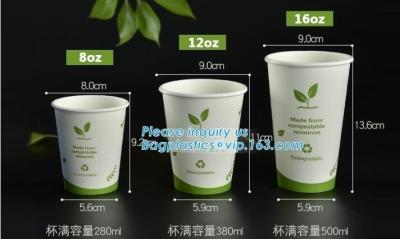 中国 Plaのコーヒー ヨーグルトの紙コップ、コーヒー カップのbageaseのパックのための使い捨て可能な90mm SGSのテスト レポートCPLAのふたのためのプラスチックふたを着色して下さい 販売のため