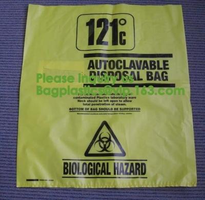 China Sacos Ziplock do bio perigo (a ciência alaranjada waste biológica, sacos de lixo do Bio-perigo, compra bio sacos do perigo & trouxas em linha à venda