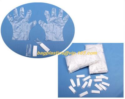 China Luvas descartáveis Compostable biodegradáveis de Handlng do alimento, luvas médicas descartáveis, pacote individual da dobra à venda