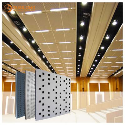 China Decorative White Metal Wall Ceiling Panels Suspended Aluminum / Aluminium Perforated Ceiling for sale