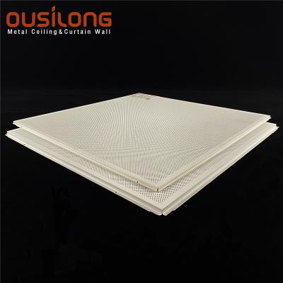 China Flat Pattern 600*600 Suspended Clip In Ceiling For Office for sale