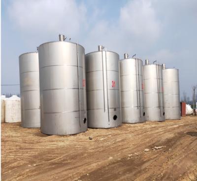 China Material Flow Used Stainless Steel Storage Tanks 10 Tons for sale