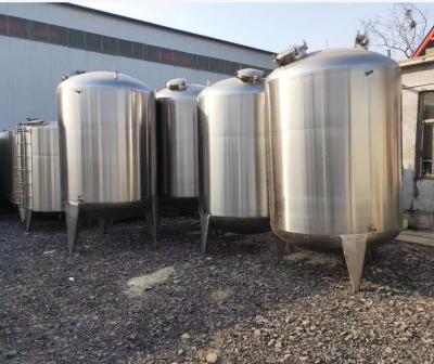 China 3 Tons 5 Tons 8 Tons Used Stainless Tanks Atmospheric Pressure for sale