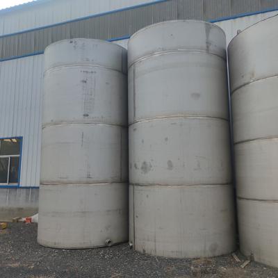 China Vertical Type Used Stainless Steel Storage Tanks 5 Tons for sale