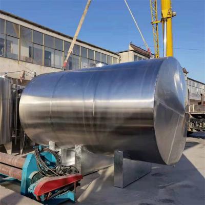 China 2 Tons Atmospheric Pressure Used Stainless Steel Cone Bottom Tanks for sale