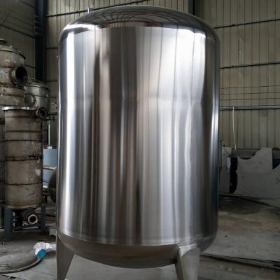 China 8 Tons Used Stainless Steel Storage Tanks 10 Tons Vertical Type for sale