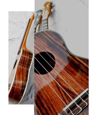 China Whole Ebony Vintage Hawaii Guitar Ukulele GIBSON LES PAUL / IBANEZ Guitar AGUL19 for sale