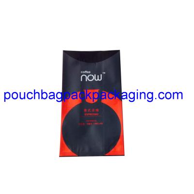 China Gusset seal coffee bag pack packaging, high barrier foil coffee bag for coffee packaging for sale