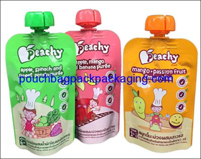 China Custom juice spout pouch, Wholesale China Factory energy drink stand up spout pouch for sale