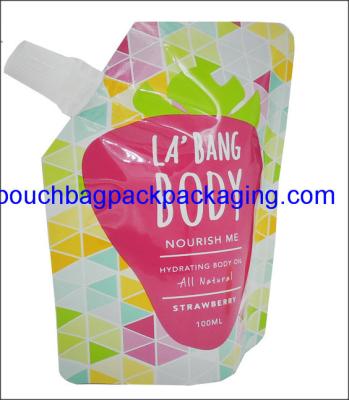 China Stand up pouch with spout for Beverage, Spout Pouch For Fruit Juice Packing for sale