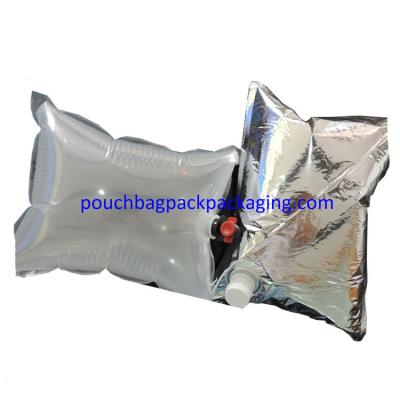 China Hot sale spout Pouch bag, Bib Bag with Spout Dispenser for wine and water  3 L 100 oz for sale