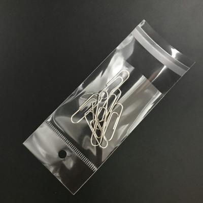 China Custom Adhesive BOPP packaging bag, BOPP pack bag Adhesive strip for sale