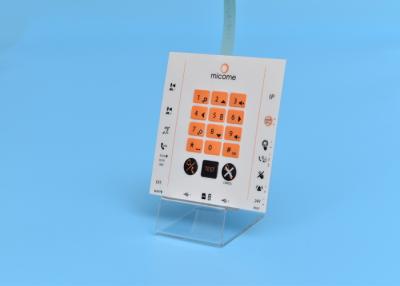 China Multiple Indicative Keys Custom Membrane Switches , Pet  Membrane Touch Switch for sale