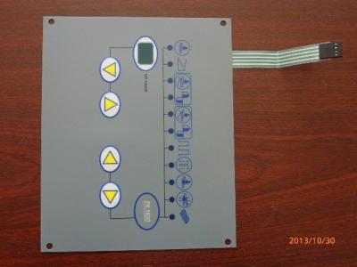 中国 感じの滑らかな膜スイッチ キーボード、適用範囲が広いリモート・コントロール パネルを制御して下さい 販売のため