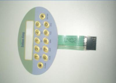 China Eletric brinca o interruptor de membrana do teclado da tela de toque do interruptor de membrana do diodo emissor de luz à venda