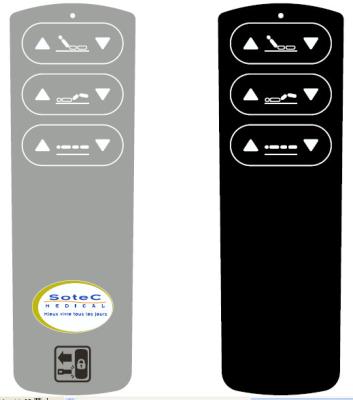 China Custom Membrane Switch Overlay for sale