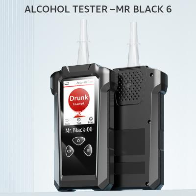 China High Accuracy Breath Analyzer Machine Police Quality Breathalyzer Two Mode Detection for sale