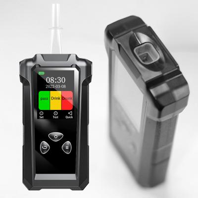 China Mr Black 6 Police Alcohol Breathalyzer Machine Instant Response Time for sale