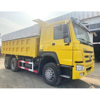 China Sino 6x4 Used Dump Tipper Truck 10 Wheeler 20 Cubic Meters Howo 40tons for sale