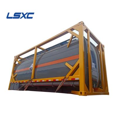 China China factory direct sale low price 20ft tank container concentrated sulfuric acid for sale
