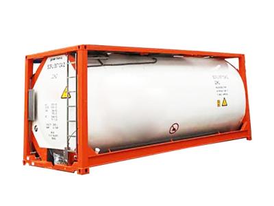 中国 ASMEの液体の輸送容器25000リットルの大きさIsoタンク容器 販売のため