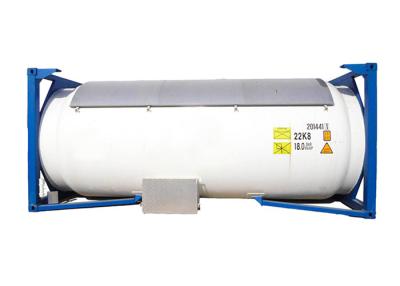 China BPVC 20 Ft ISO Tank Container IMDG Cryogenic ISO Pressure Vessel for sale