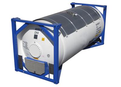 中国 ASME ISO T50タンク容器低温学タンク20フィートの液化天然ガスの24.5m3 販売のため