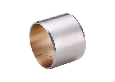 China Bronze Bimetal Bearings JF802 Wrapped ISO 3547 Standard Type With Lock Type for sale