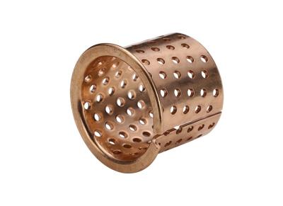 China INW-092F Cast Bronze Bushings CSB-T90F  Through Holes CuSn8 ISO3547 for sale