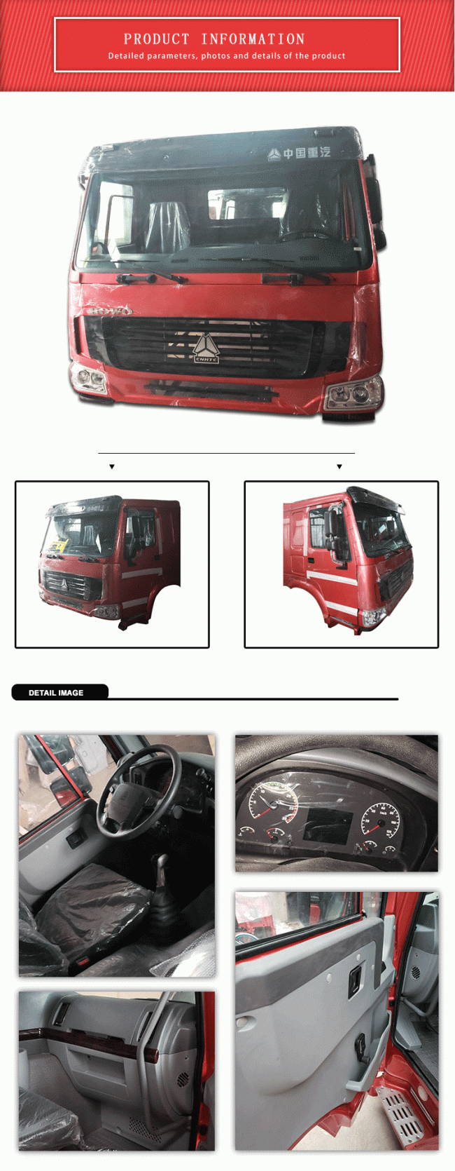 Reliable quality SINOTRUK truck double cab sale