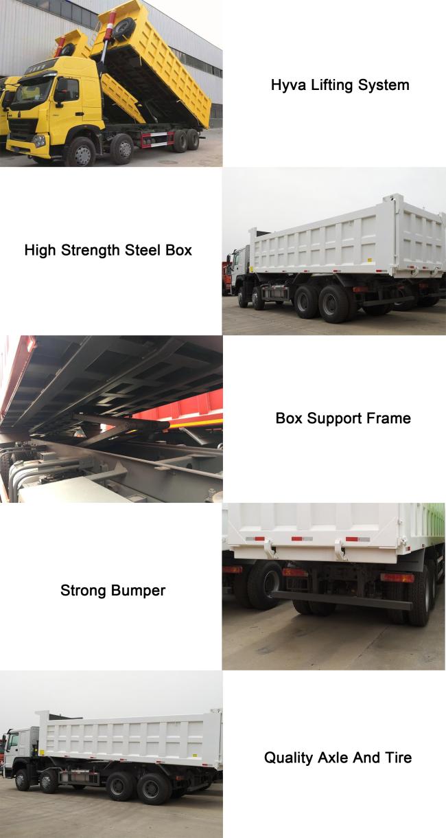 Sinotruk howo new used 371 420 hp 18 20 cubic meter 10 wheelers dump truck