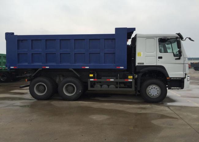 SINOTRUK HOWO Tipper Truck 266HP 6X4 LHD 10 - 25CBM Commercial Dump Truck